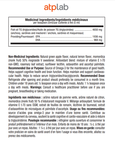 ATP OMEGA 3 TIGLYCÉRIDE