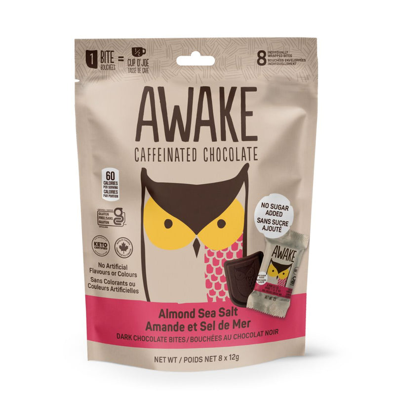 AWAKE POCHETTE BOUCHÉES CHOCOLAT SANS SUCRE