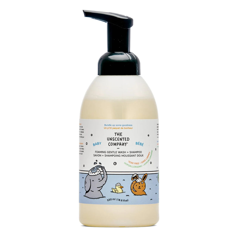 THE UNSCENTED COMPANY GENTLE BABY WASH & SHAMPOO