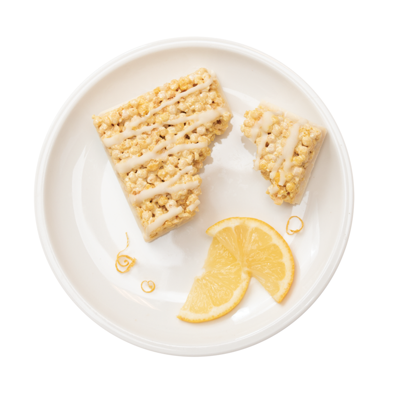 LEMON CRISPY SQUARES