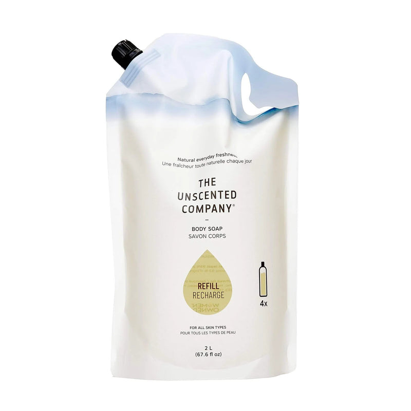 THE UNSCENTED COMPANY BODY SOAP REFILL 2 L