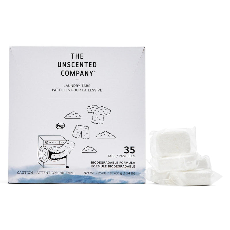 THE UNSCENTED COMPANY LAUNDRY DETERGENT PODS