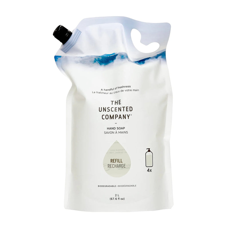 THE UNSCENTED COMPANY UNSCENTED HAND SOAP REFILL